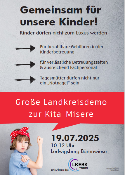 Demoaufruf Gemeinsam für unsere Kinder 