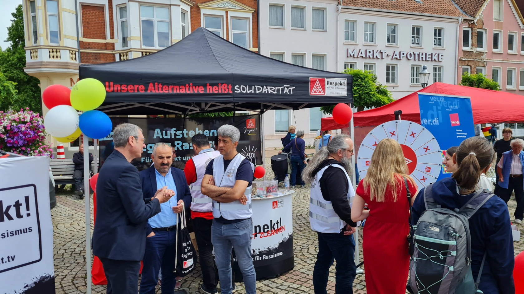 Migrationsausschuss auf dem Fest der Kulturen 2025 in Peine