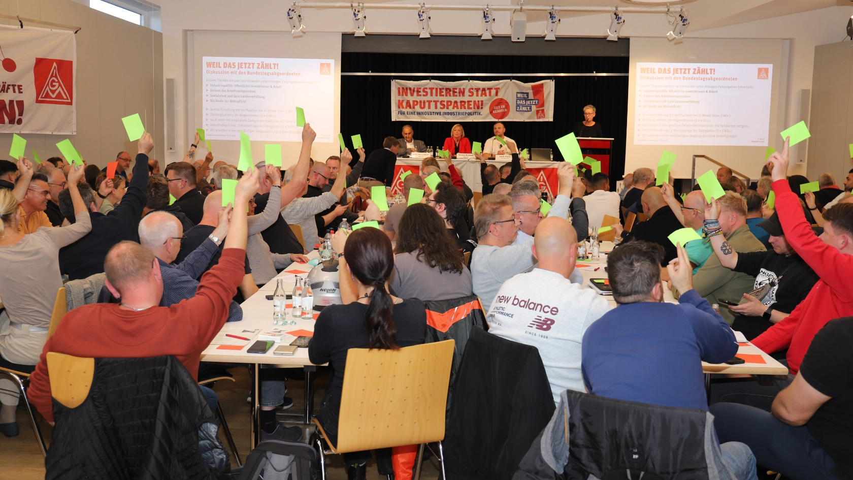 Delegiertenversammlung der IG Metall Salzgitter-Peine