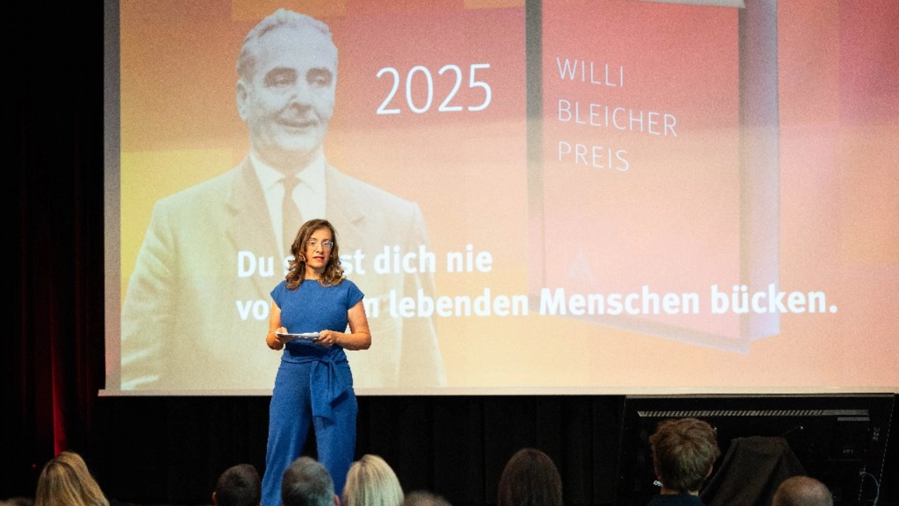 Preisverleihung des Willi-Bleicher-Preises 2025