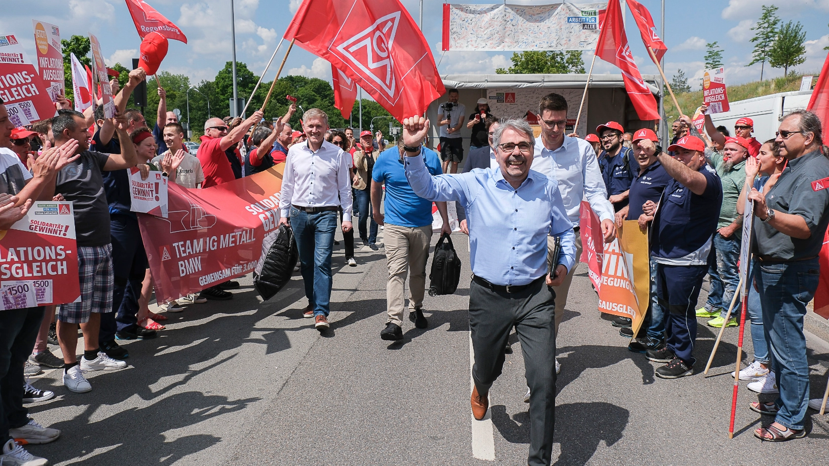 Aktionstag Leiharbeit: Demozug und Kundgebung in München