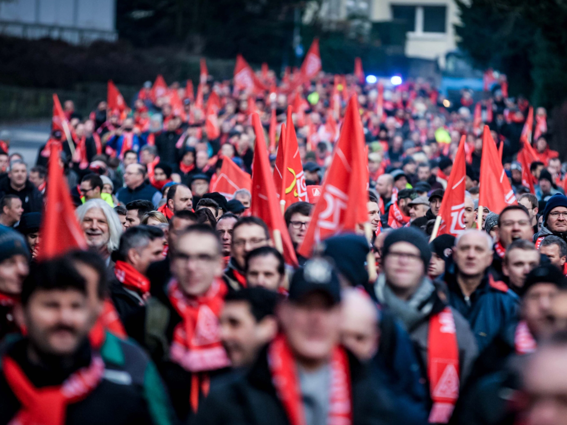 Streik, Menschenmenge, Demonstration