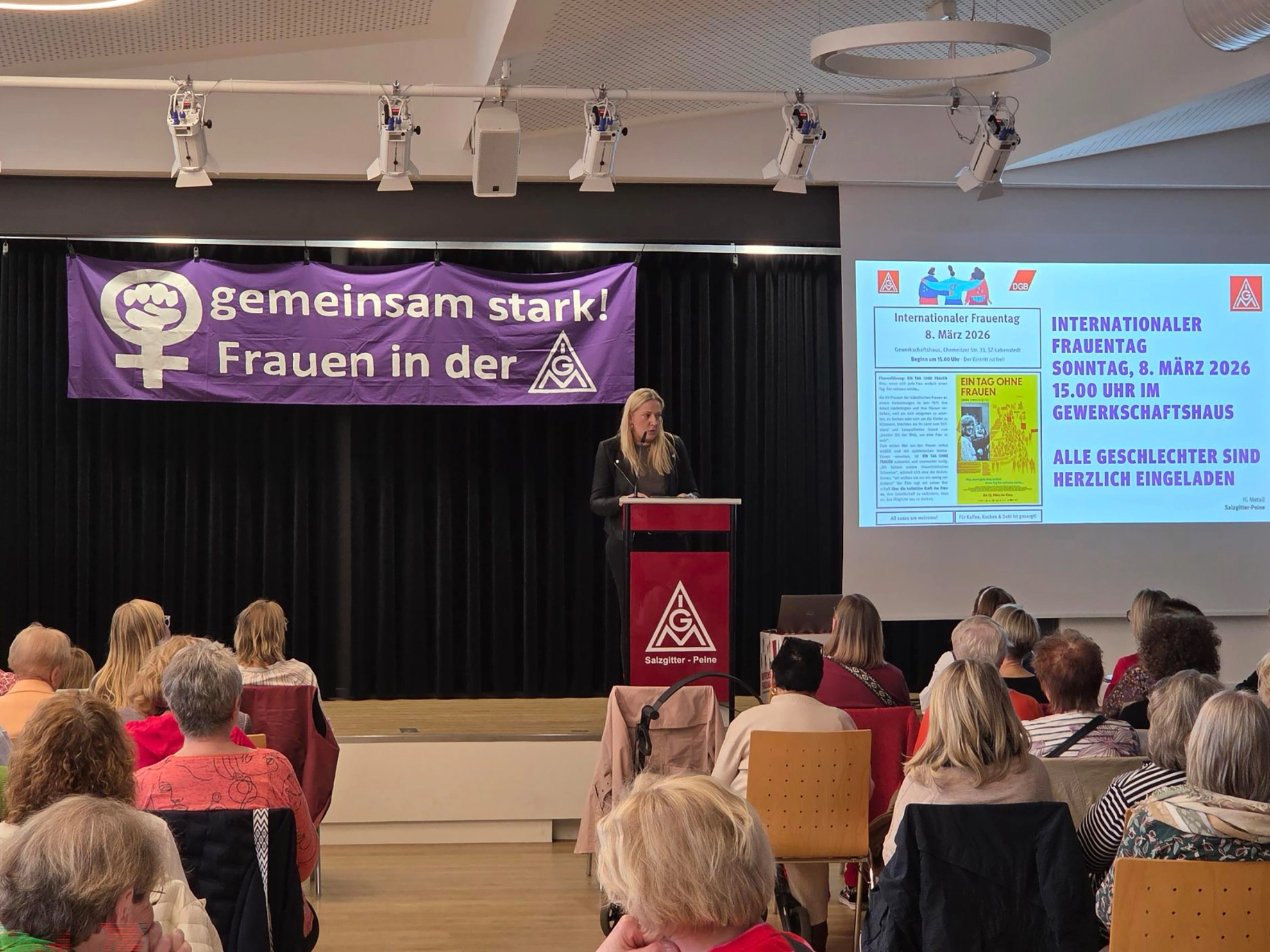 Filmvorführung zum internationalen Frauentag