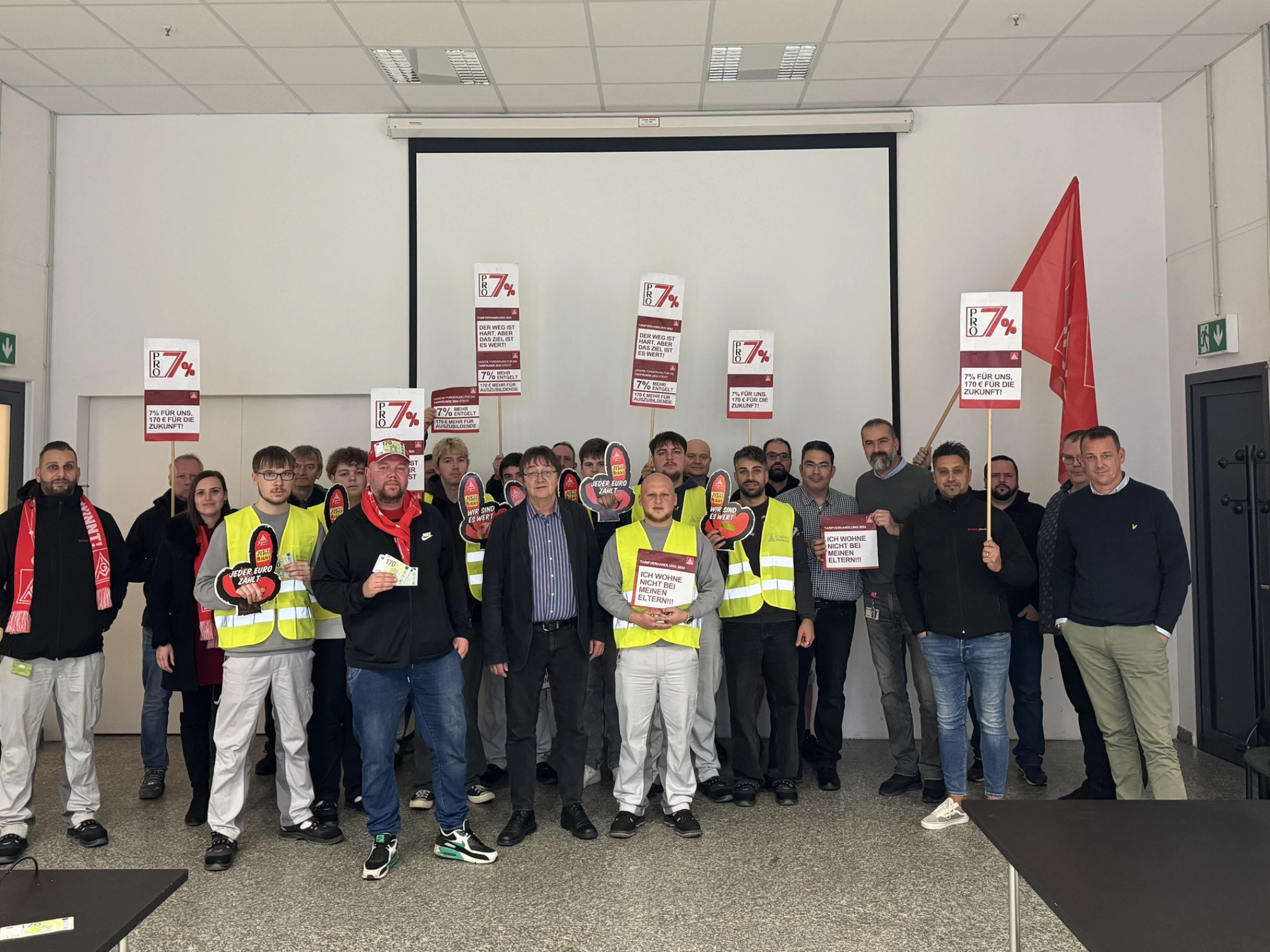 Tarifaktion bei Brose-Sitech, Dezember 2024