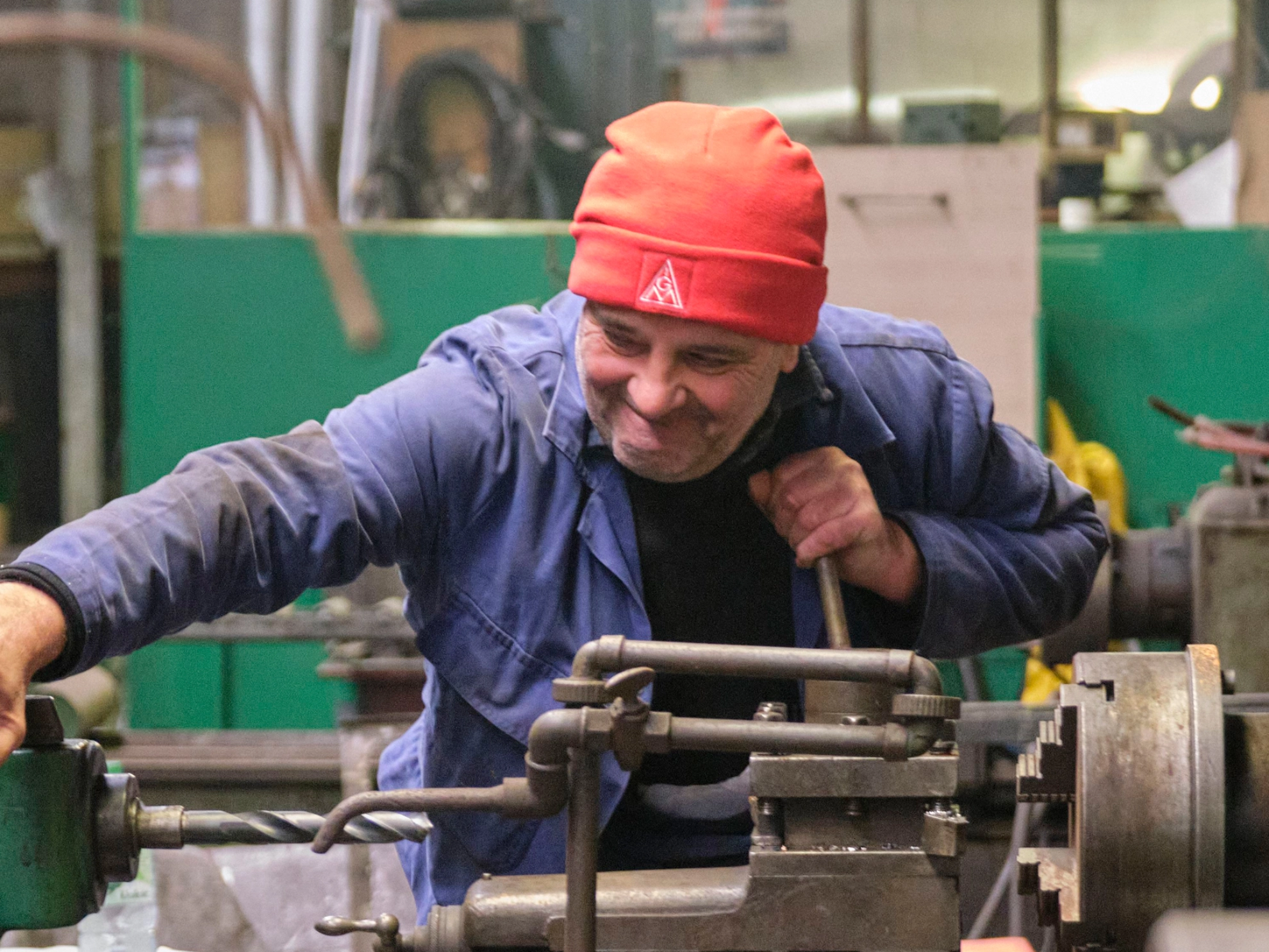  Roger Koch ist Schlosser bei BWR Waggonreparatur GmbH in Rastatt