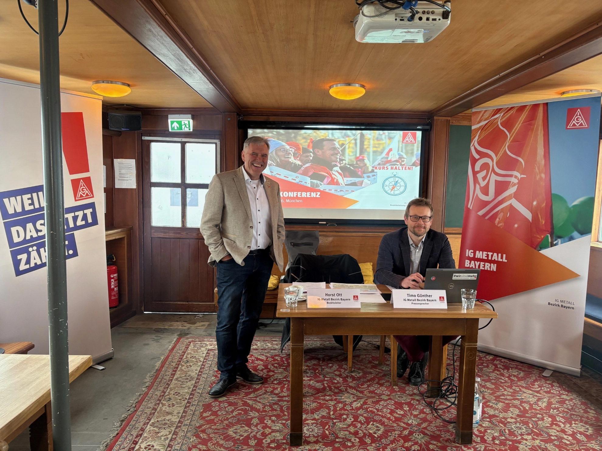 Jahrespressekonferenz der IG Metall Bayern