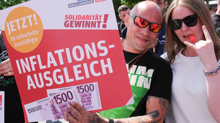 Aktionstag Leiharbeit: Demozug und Kundgebung in München