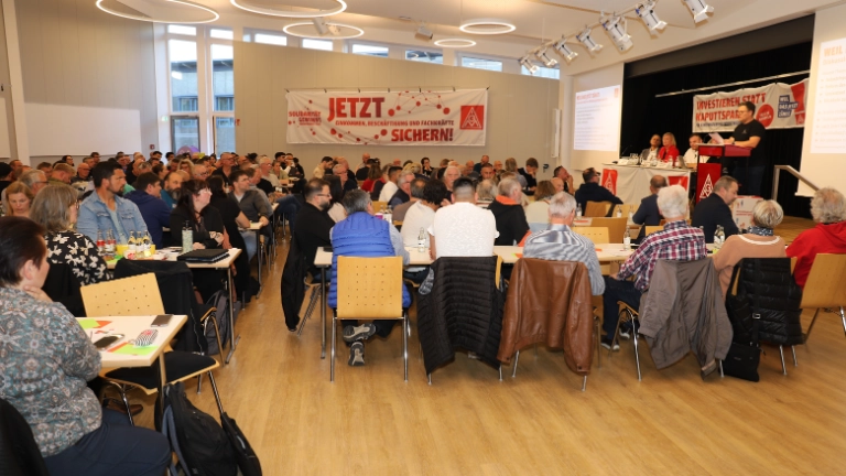 Delegiertenversammlung der IG Metall Salzgitter-Peine