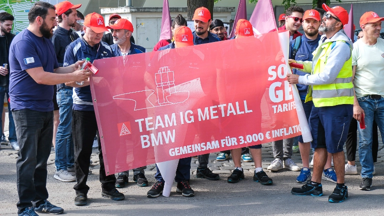 Aktionstag Leiharbeit: Demozug und Kundgebung in München