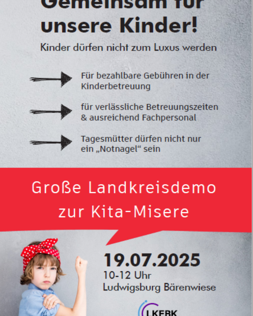 Demoaufruf Gemeinsam für unsere Kinder 