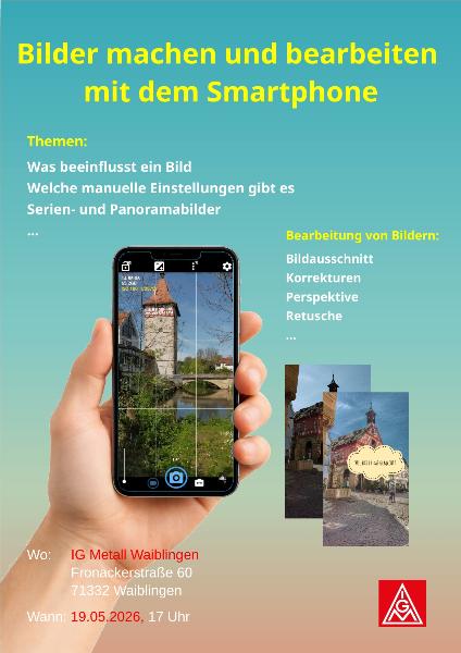 Smartphone-Fotografie-Plakat