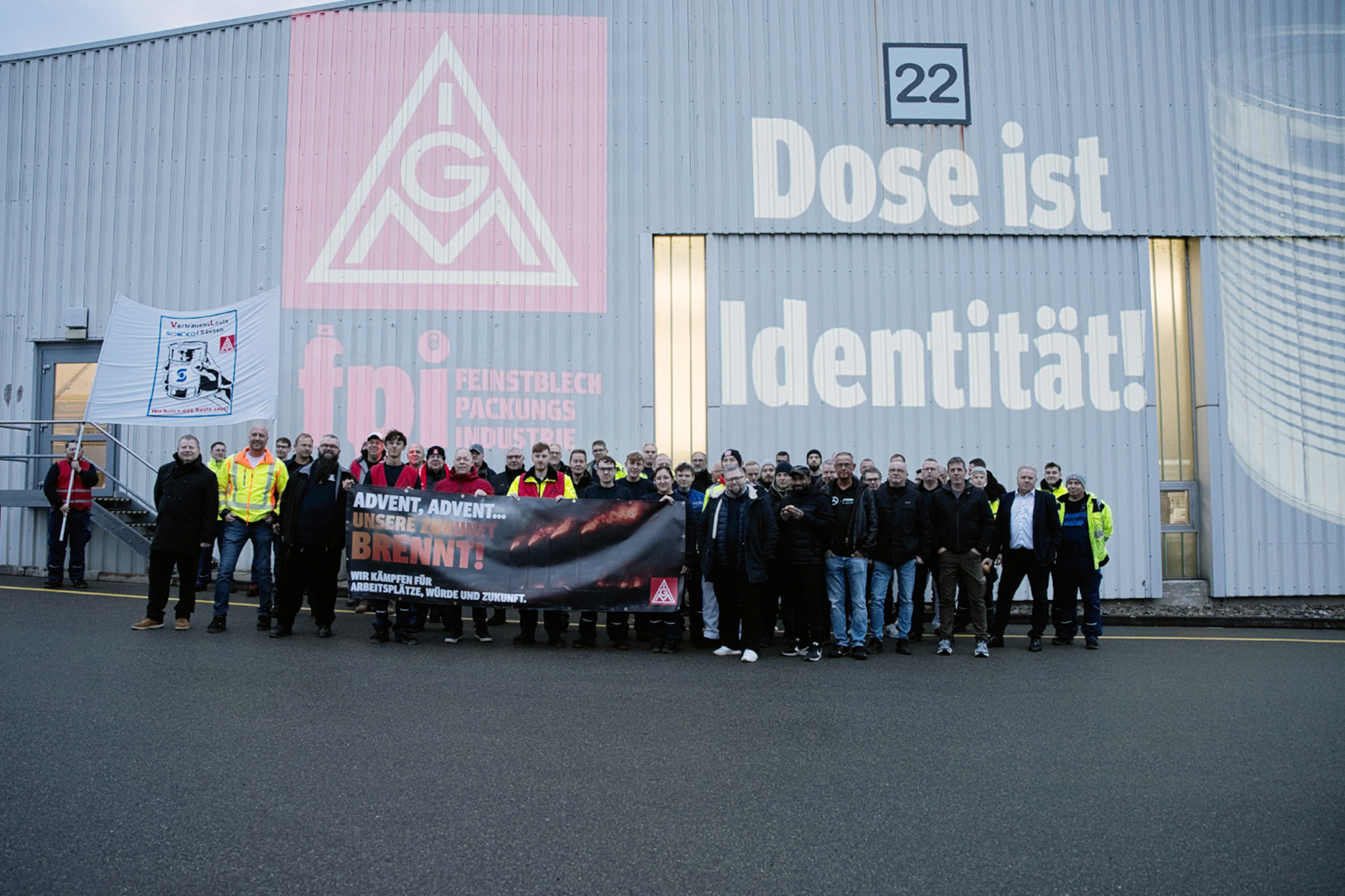 Kampagnenstart „Advent, Advent – unsere Zukunft brennt“ in Seesen