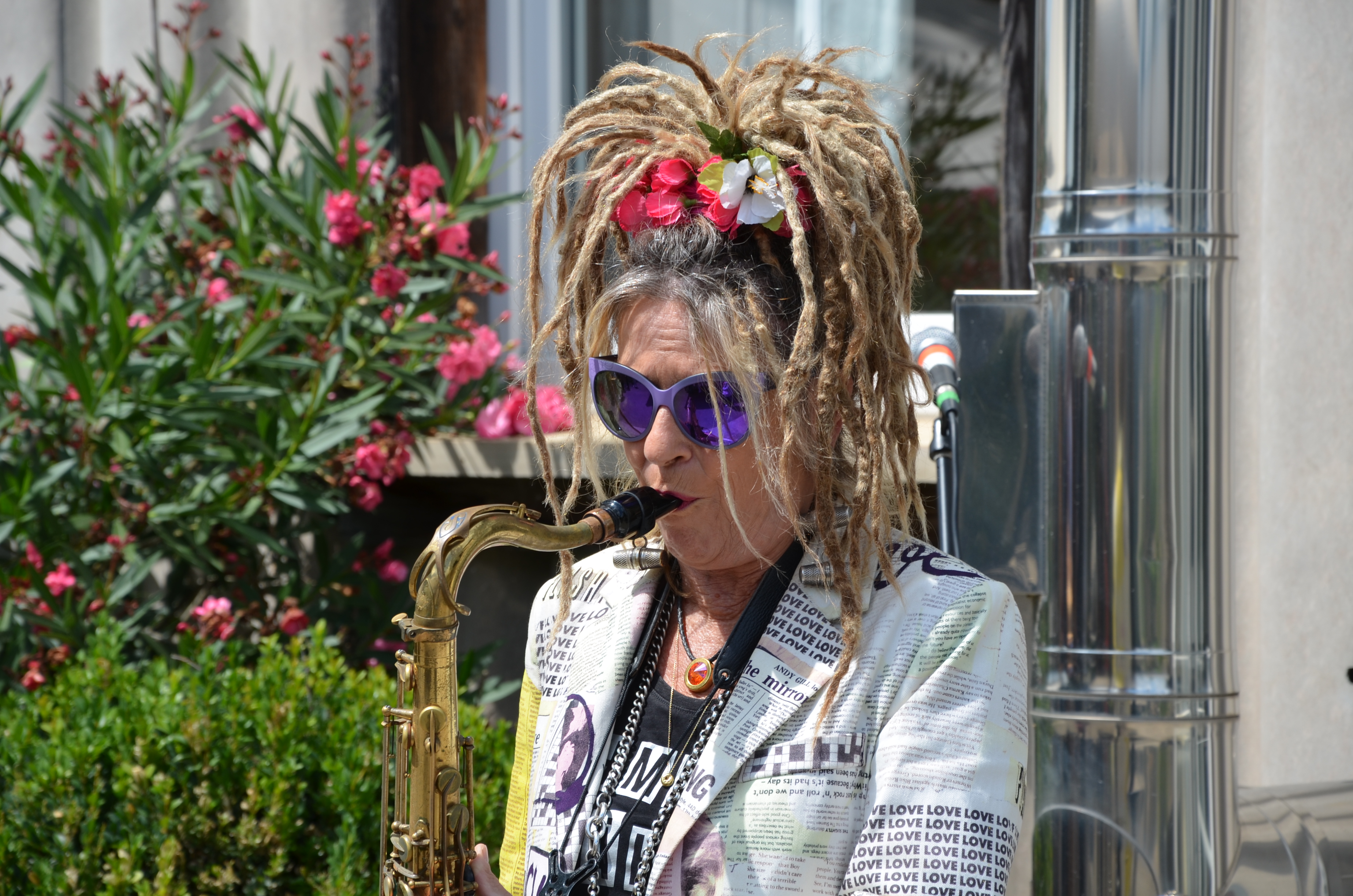 Saxolophon bei der Jubilarfeier